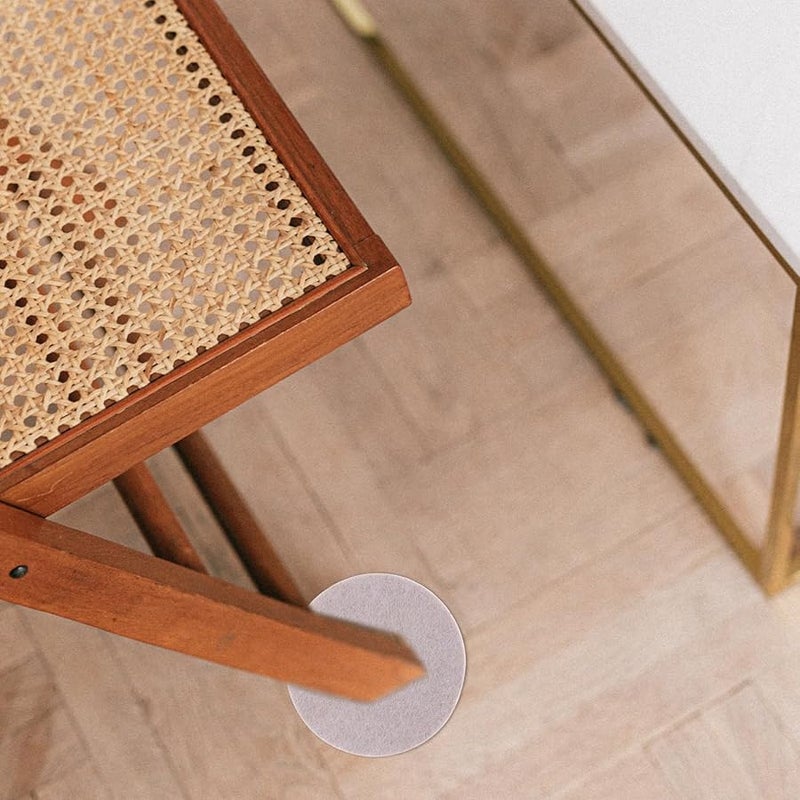 Non Slip Adhesive Felt Furniture Pads 8 5cm Diameter 10pcs Set For Hardwood Floor Protection - Image 5